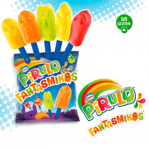 Helado pirulo fantasmikos