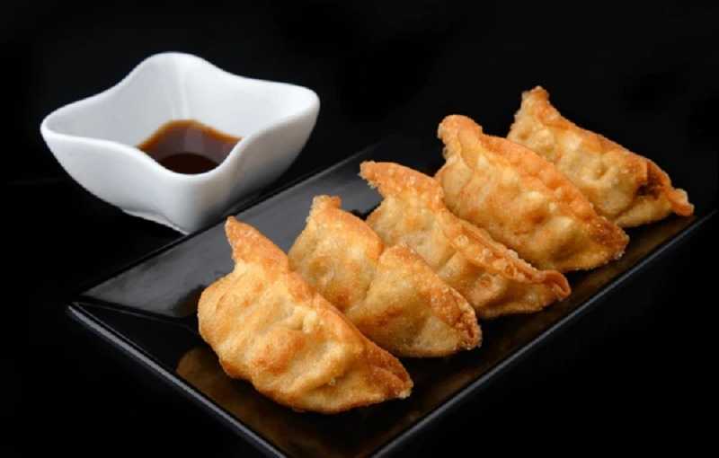 gyoza de pollo frito x3