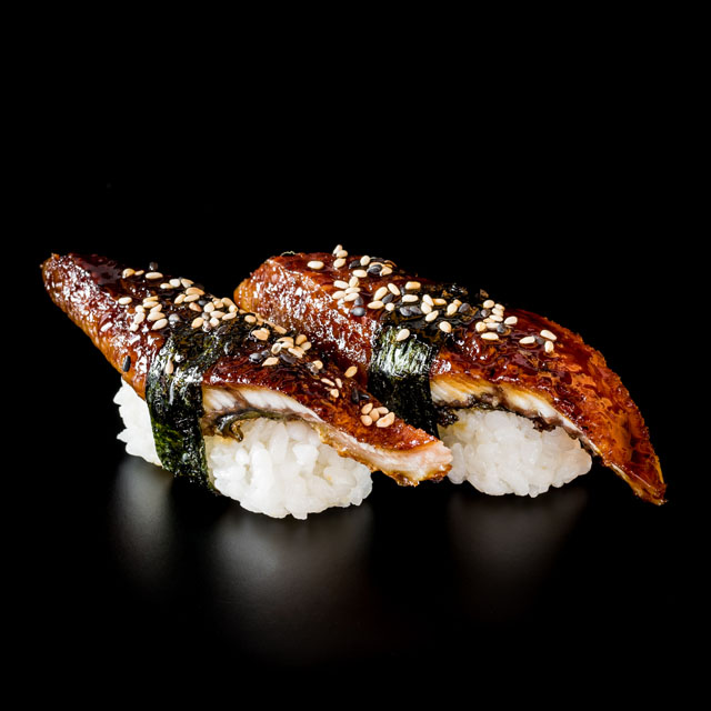 Nigiri anguila x2