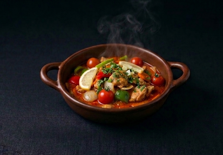 POLLO CON CURRY THAI