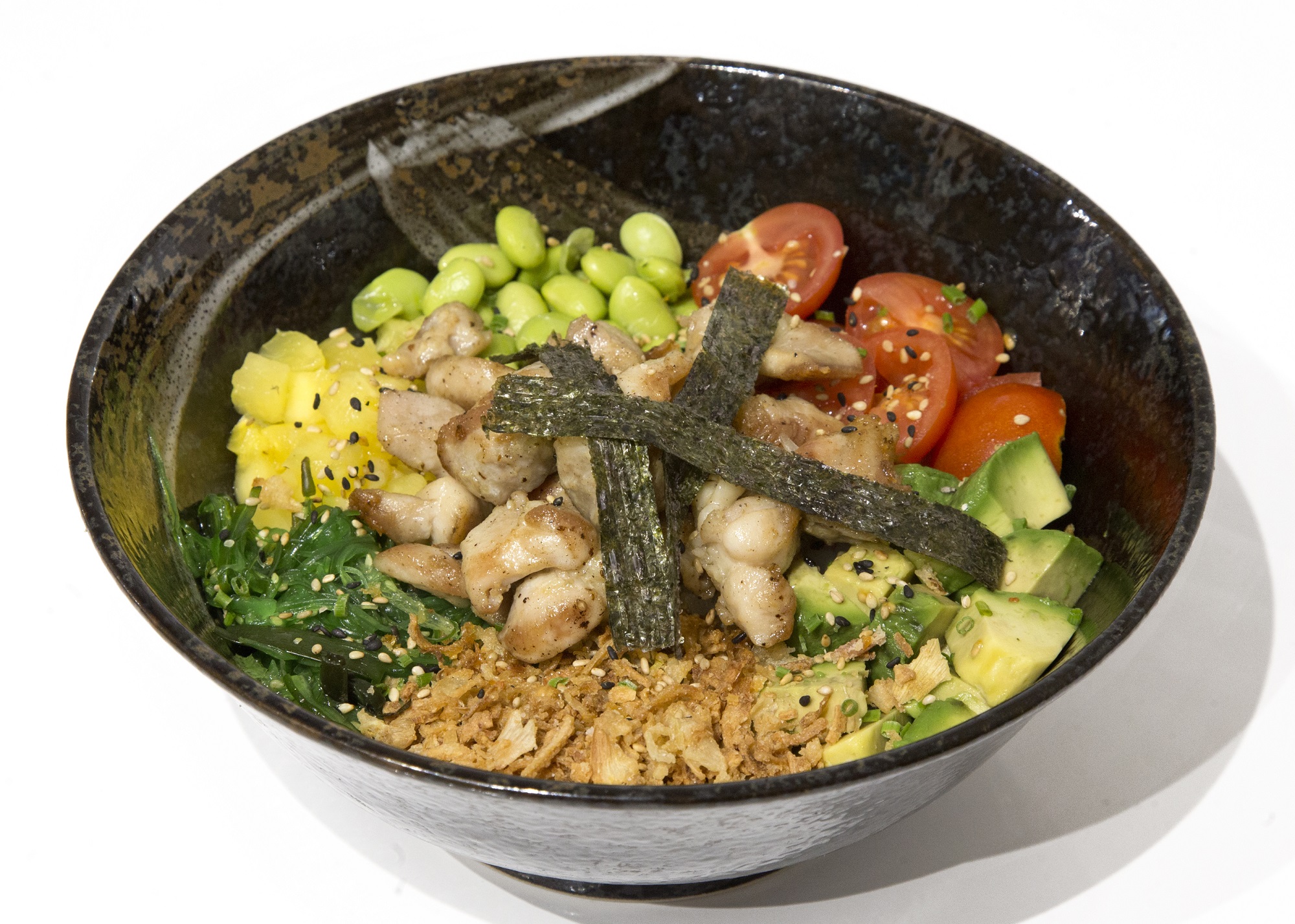 POKE DE POLLO TERRIYAKI 