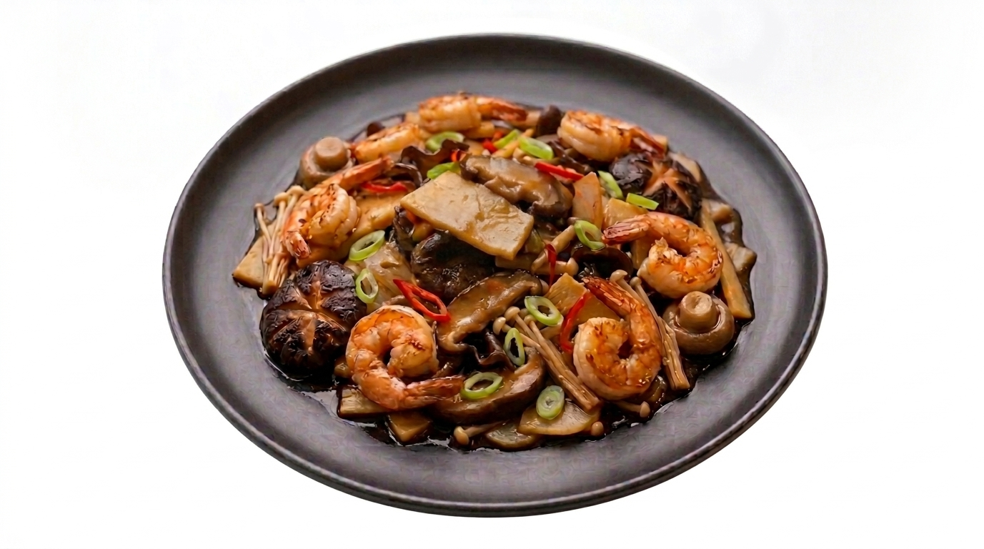 GAMBAS CON BAMBU SETA CHINA