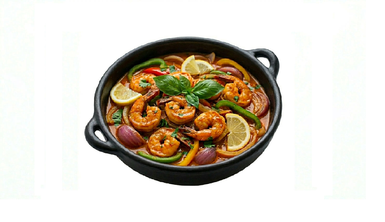 GAMBAS CON CURRY THAI