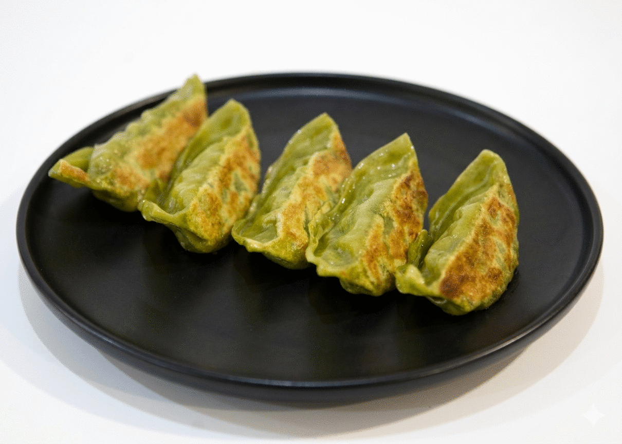 GYOZA DE VERDURA A LA PLANCHA  X5