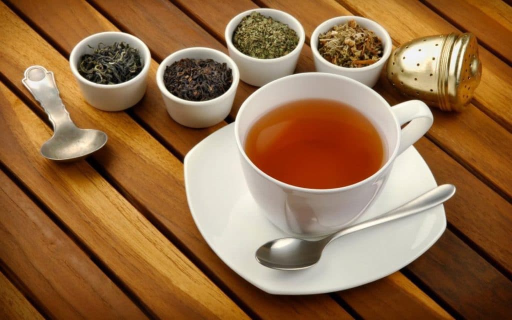 Té verde, té rojo