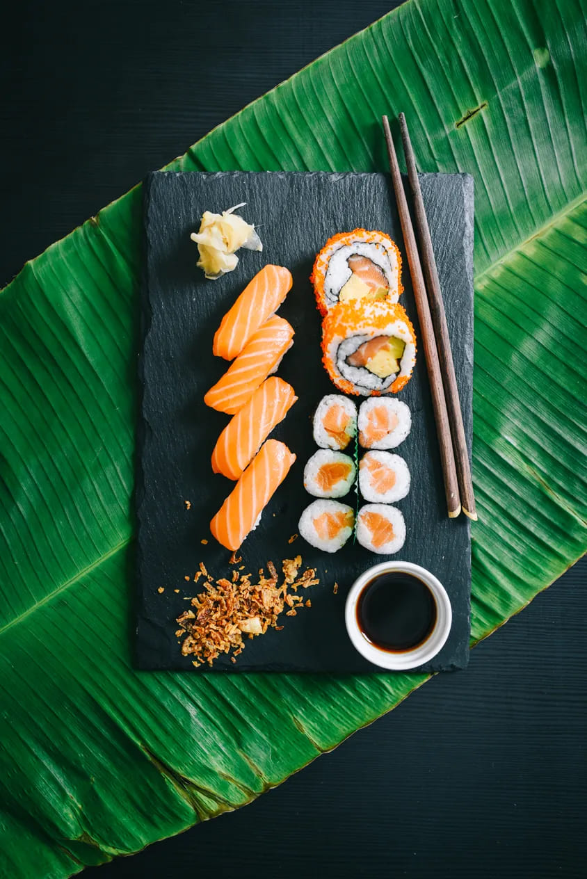Sushi box atún