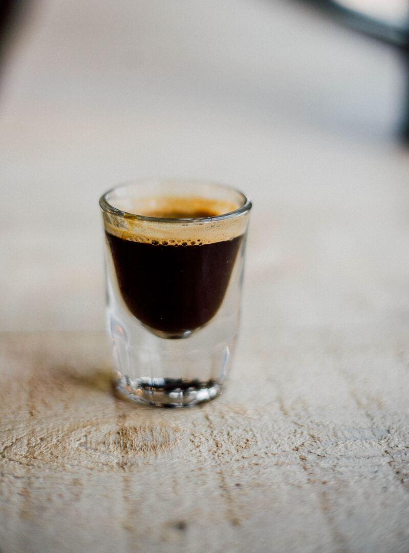 Chupito de café